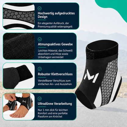MOVEKA™ – Verstellbare Sprunggelenkbandage